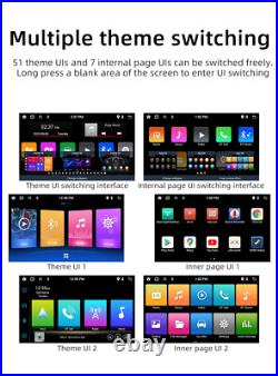 7in For Apple CarPlay Android 13 Car Stereo Radio GPS Navigation WIFI BT Camera