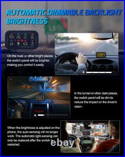 8 Gang RGB Light Bar Switch Panel APP Control For Jeep Wrangler JK LJ TJ Offroad