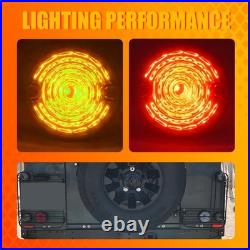 8Pcs Smoked Lens For Land Rover Defender 90 110 130 Stop Tail Light & Indicator 8Pcs Smoked Lens For Land Rover Defender 90 110 130 Stop Tail Light & Indicator