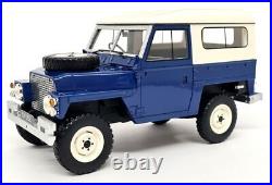 BOS 1/18 Land Rover Series 3 Lightweight 1973 Dark Blue Resin Scale Model Car