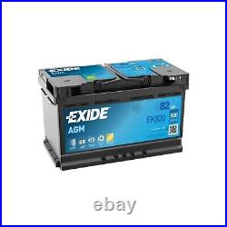 Battery For BMW 1 Series F21 114d Exide AGM 12V 82Ah 800CCA Type AGM115