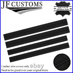 Black Stitch Leather Head Pad Covers For Land Rover Series 2 2a 3 Station Wagon