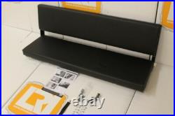 Black Vinyl 3 man bench seat rear load Fits Land Rover Defender 110 Series 109