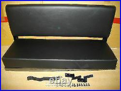 Black vinyl rear load 2 man bench seat FITS Land Rover Defender 90/110 Series