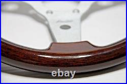 CLASSIC VINTAGE WOOD STEERING WHEEL 310mm 12.3 LUISI MAHOGANY SPORT BRAND NEW