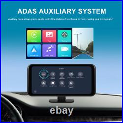 Car DVR 4K Portable Smart Player ADAS Dash Cam Wireless Carplay Android Monitor