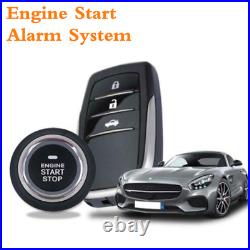 Car RFID Engine Push Stop Start Button Security Starter Keyless Entry Alarm Kits