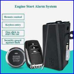 Car RFID Engine Push Stop Start Button Security Starter Keyless Entry Alarm Kits