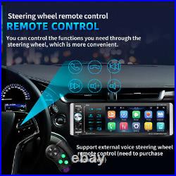 Car Radio 1DIN Bluetooth Stereo Receiver FM MP5 Player Mirror Link With4LED Camera