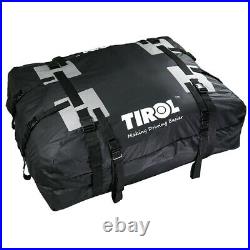 Car SUV Top Roof Bag Trunk Cargo Luggage Waterproof Travel Storage Bag Black