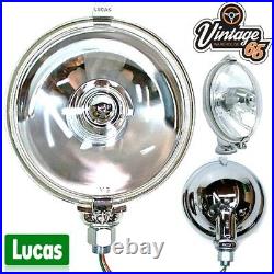 Classic Car Genuine Lucas SLR576 New Front Chrome Spot Light Driving Lamp