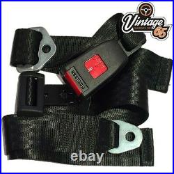 Classic Rover Front Pair Fully Automatic Inertia Blue Seat Belt Kit E Approved
