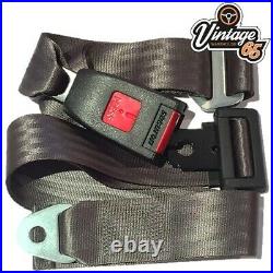 Classic Rover Front Pair Fully Automatic Inertia Blue Seat Belt Kit E Approved
