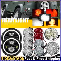 Complete Led Light Lamp Upgrade Kit For Land Rover Defender 90-16 90/110 83-90