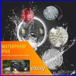 Complete Led Light Lamp Upgrade Kit For Land Rover Defender 90-16 90/110 83-90