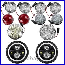 Complete Led Light Lamp Upgrade Kit For Land Rover Defender 90-16 90/110 83-90