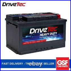 DriveTec Battery 12V 80Ah 660A B13 For BMW 5 Series 530i V8 535i 540i V8 540i