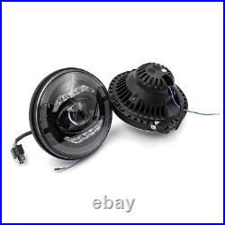 E-mark ECE RHD 7'' LED Headlight Halo Ring For Jeep Wrangler TJ LJ JK Unlimited