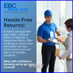 EBC D Series Premium Oe Replacement Disc Rotors Pair 317mm For Land Rover D2149