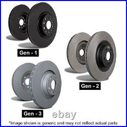 EBC D Series Premium Oe Replacement Disc Rotors Pair 350mm For Land Rover D2036