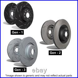 EBC USR Series Fine Slotted Disc Rotors Pair 350mm Rear For Land Rover USR1340