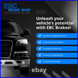 EBC USR Series Fine Slotted Disc Rotors Pair 350mm Rear For Land Rover USR1340