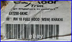 Exmoor EXT250-6KHC 88 FULLHOOD LAND ROVER SERIES 3 1958-1985 KHAKI WithSIDE WINDO