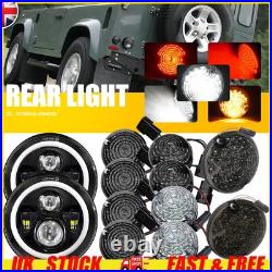 FOR LAND ROVER DEFENDER LED Front & Rear Set Fog Reverse Indicator Tail Light
