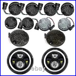 FOR LAND ROVER DEFENDER LED Front & Rear Set Fog Reverse Indicator Tail Light