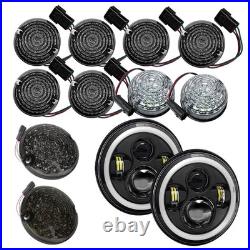 FOR LAND ROVER DEFENDER LED Front & Rear Set Fog Reverse Indicator Tail Light