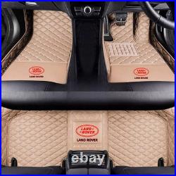 Fit for Land Rover All Series Car Foot Mats Waterproof Auto Carpet Liner Mats