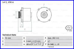 Fits Land Rover Range BMW X5 5 Series 7 + Other Models Alternator AMS