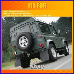 For Land Rover Defender 90/110/130 8PCS 73mm LED Lights Amber White Red IP68