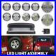 For Land Rover Defender Led Deluxe Clear Upgrade Lamp Light Kit Red Da1291
