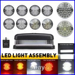 For Land Rover Defender Led Deluxe Clear Upgrade Lamp Light Kit Red Da1291