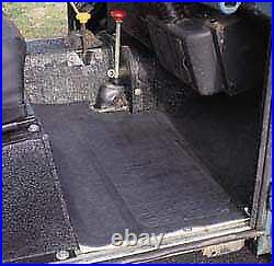 Front Cargo Rubber Floor Mat Set GMS050 for Land Rover Series 2, 2A, and 3