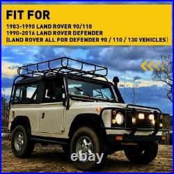 Full Clear LED light upgrade kit for Fog Reverse For Land Rover 90/110 Defender