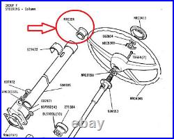 Gen. NOS Land Rover Series 2A 3 (1968-84) Top Bearing for Steering Column RTC324