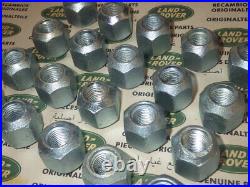 Gen. Rem. Land Rover 88 109 Series 1 2 2A Galvanised Steel Wheel Nuts Set 217361