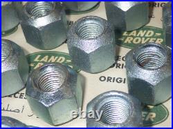 Gen. Rem. Land Rover 88 109 Series 1 2 2A Galvanised Steel Wheel Nuts Set 217361