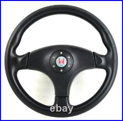 Genuine Honda Momo 350mm steering wheel. Integra DC2 Type R etc. RARE! 16C