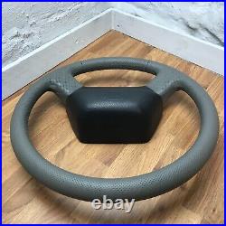 Genuine Land Rover Defender XS 50th grey leather steering wheel. 36 SPLINE. 3A