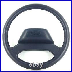 Genuine Land Rover Defender XS black leather steering wheel, from 2015. 9C