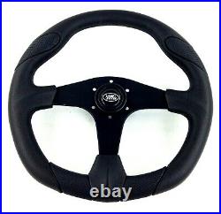 Genuine Momo Quark 350mm steering wheel with hub. Land Rover Defender 36 spline