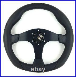 Genuine Momo Quark 350mm steering wheel with hub. Land Rover Defender 36 spline