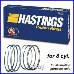Hastings 2C4147 Piston Rings x8 for Jaguar Land Rover 5.0L v8 AJ133 LRV8 92.50