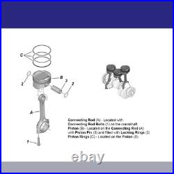 Hastings 2C5303 Piston Rings x6 for Land Rover 3.0L 306HP Jaguar AJ126 84.50 STD