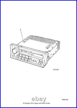 Jaguar Genuine Radio Fits Series III Saloon Classic XJ6 & XJ12 XJS Sports