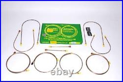 LAND ROVER SERIES 3 SWB RHD Brake Pipe Set dual line to1980 DA7409