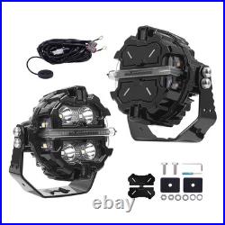 LED Pod Light 270° Beam 19200LM Spot Side Shooter For 4WD UTV Marine Boat 12V